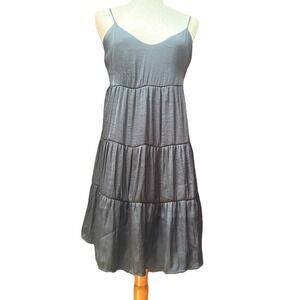 As U Wish Brand Ladies Size‎ Small Strap Dress Stretchy Back